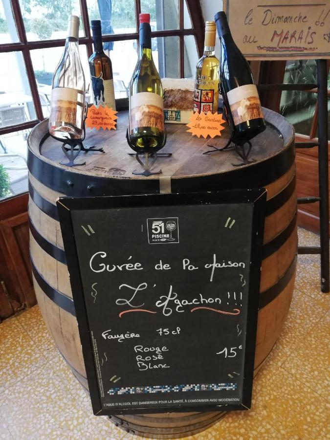 Hotel Restaurant L'Agachon Albaron ภายนอก รูปภาพ